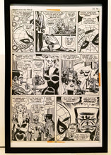 Load image into Gallery viewer, Amazing Spider-Man #114 pg. 10 11x17 FRAMED Original Art Poster Marvel Comics