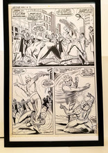 Load image into Gallery viewer, Amazing Spider-Man #71 pg. 16 John Romita 11x17 FRAMED Original Art Poster Marvel Comics