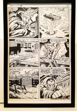 Load image into Gallery viewer, Amazing Spider-Man #84 pg. 15 11x17 FRAMED Original Art Poster Marvel Comics