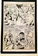 Load image into Gallery viewer, Silver Surfer #5 pg. 7 by John & Sal Buscema 11x17 FRAMED Original Art Poster Marvel Comics