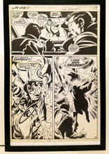 Load image into Gallery viewer, Silver Surfer #5 pg. 16 by John & Sal Buscema 11x17 FRAMED Original Art Poster Marvel Comics