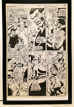 Load image into Gallery viewer, Silver Surfer #5 pg. 8 by John & Sal Buscema 11x17 FRAMED Original Art Poster Marvel Comics