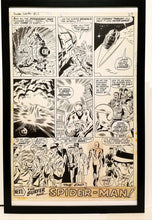 Load image into Gallery viewer, Silver Surfer #13 pg. 21 by John Buscema 11x17 FRAMED Original Art Poster Marvel Comics