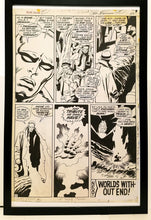 Load image into Gallery viewer, Silver Surfer #5 pg. 39 by John & Sal Buscema 11x17 FRAMED Original Art Poster Marvel Comics