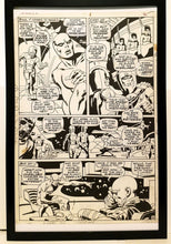 Load image into Gallery viewer, Silver Surfer #6 pg. 30 by John & Sal Buscema 11x17 FRAMED Original Art Poster Marvel Comics