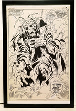 Load image into Gallery viewer, Silver Surfer #8 pg. 8 by John Buscema 11x17 FRAMED Original Art Poster Marvel Comics