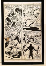 Load image into Gallery viewer, Silver Surfer #6 pg. 36 by John & Sal Buscema 11x17 FRAMED Original Art Poster Marvel Comics