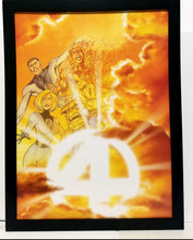 Load image into Gallery viewer, Fantastic Four by Alan Davis 9x12 FRAMED Art Print Marvel Comics Poster