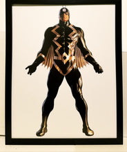 Load image into Gallery viewer, Inhumans Black Bolt Timeless by Alex Ross FRAMED 11x14 Art Print Marvel Comics Poster