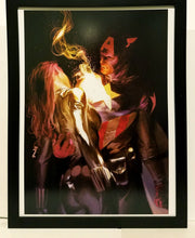 Load image into Gallery viewer, Captain America Vampire by Gerald Parel 9x12 FRAMED Art Print Marvel Comics Poster