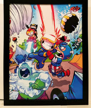 Load image into Gallery viewer, X-Men vs Avengers by Skottie Young 8.5"x11" FRAMED Art Print Marvel Comics Poster