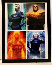 Load image into Gallery viewer, Fantastic Four by Stanley Artgerm Lau 9x12 FRAMED Art Print Marvel Comics Poster