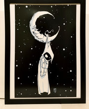 Load image into Gallery viewer, Moon Knight by Skottie Young 9x12 FRAMED Art Print Marvel Comics Poster