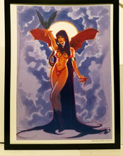 Load image into Gallery viewer, Vampirella 12x16 FRAMED Art Print by Adam Hughes (from #1) NEW comic poster