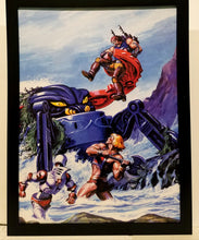 Load image into Gallery viewer, He-Man & Masters of the Universe by Earl Norem 9x12 FRAMED Art Print Poster