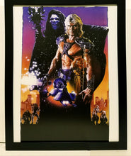 Load image into Gallery viewer, He-Man & Masters of the Universe 1987 Movie 8.5x11 FRAMED Art Print Poster