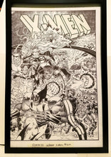 Load image into Gallery viewer, Uncanny X-Men #304 by John Romita Jr 11x17 FRAMED Original Art Poster Marvel Comics