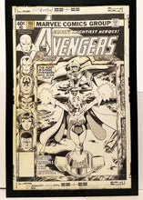 Load image into Gallery viewer, Avengers #186 by John Byrne 11x17 FRAMED Original Art Poster Wandavision Comics