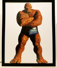 Load image into Gallery viewer, Fantastic Four Thing Timeless by Alex Ross FRAMED 11x14 Art Print Marvel Comics Poster