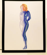 Load image into Gallery viewer, Fantastic Four Invisible Woman Timeless by Alex Ross FRAMED 11x14 Art Print Marvel Comics Poster