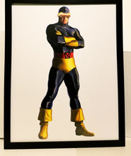 Load image into Gallery viewer, Cyclops X-Men Timeless by Alex Ross FRAMED 11x14 Art Print Marvel Comics Poster
