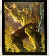 Load image into Gallery viewer, Incredible Immortal Hulk by Alex Ross FRAMED 11x14 Art Print Marvel Comics Poster