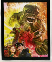 Load image into Gallery viewer, Incredible Immortal Hulk by Alex Ross FRAMED 11x14 Art Print Marvel Comics Poster