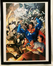 Load image into Gallery viewer, Superman vs. Doomsday by Clay Mann FRAMED 12x16 Art Print Poster DC Comics