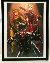Load image into Gallery viewer, Harley Quinn Catwoman Poison Ivy DCeased by Mark Brooks FRAMED 12x16 Art Print Poster DC Comics