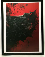 Load image into Gallery viewer, Batman by Francesco Mattina FRAMED 12x16 Art Print DC Comics Poster