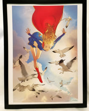 Load image into Gallery viewer, Supergirl by Joshua Middleton FRAMED 12x16 Art Print Poster DC Comics