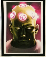 Load image into Gallery viewer, Brainiac by Kaare Andrews FRAMED 12x16 Art Print DC Comics Poster