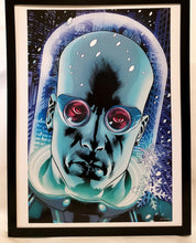 Load image into Gallery viewer, Mr. Freeze by Bryan Hitch FRAMED 12x16 Art Print DC Comics Poster