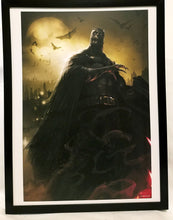 Load image into Gallery viewer, Batman Zombie DCeased12x16 by Francesco Mattina FRAMED 12x16 Art Print DC Comics Poster