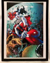 Load image into Gallery viewer, Harley Quinn by Clay Mann FRAMED 12x16 Art Print Poster DC Comics
