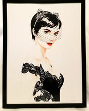 Load image into Gallery viewer, Catwoman Selina Kyle by Joshua Middleton FRAMED 12x16 Art Print Poster DC Comics