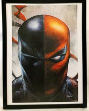 Load image into Gallery viewer, Deathstroke by David Finch FRAMED 12x16 Art Print DC Comics Poster