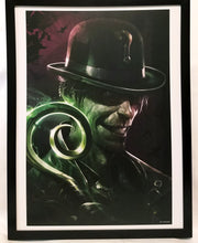 Load image into Gallery viewer, Riddler by Francesco Mattina FRAMED 12x16 Art Print DC Comics Poster