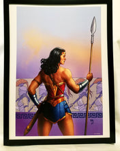 Load image into Gallery viewer, Wonder Woman by Frank Cho FRAMED 12x16 Art Print DC Comics Poster