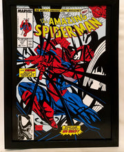 Load image into Gallery viewer, Amazing Spider-Man #317 by Todd McFarlane FRAMED 9x12 Art Print Marvel Comics Poster