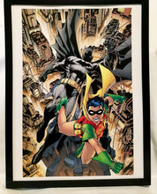Load image into Gallery viewer, All-Star Batman & Robin by Jim Lee FRAMED 12x16 Art Print DC Comics Poster