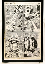 Load image into Gallery viewer, Fantastic Four #82 pg. 12 by Jack Kirby 11x17 FRAMED Original Art Poster Marvel Comics