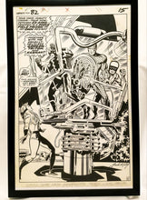 Load image into Gallery viewer, Fantastic Four #82 pg. 11 Inhumans by Jack Kirby 11x17 FRAMED Original Art Poster Marvel Comics