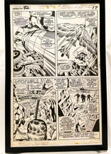 Load image into Gallery viewer, Fantastic Four #82 pg. 13 by Jack Kirby 11x17 FRAMED Original Art Poster Marvel Comics