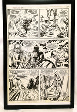 Load image into Gallery viewer, Fantastic Four #84 pg. 15 by Jack Kirby 11x17 FRAMED Original Art Poster Marvel Comics