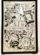 Load image into Gallery viewer, Fantastic Four #82 pg. 9 by Jack Kirby 11x17 FRAMED Original Art Poster Marvel Comics
