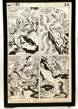 Load image into Gallery viewer, Fantastic Four #82 pg. 17 by Jack Kirby 11x17 FRAMED Original Art Poster Marvel Comics