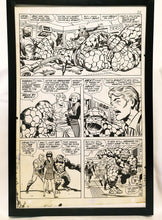 Load image into Gallery viewer, Fantastic Four #71 pg. 19 by Jack Kirby 11x17 FRAMED Original Art Poster Marvel Comics