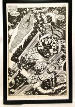 Load image into Gallery viewer, Fantastic Four Annual #6 pg. 43 by Jack Kirby 11x17 FRAMED Original Art Poster Marvel Comics