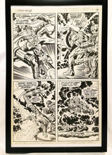 Load image into Gallery viewer, Fantastic Four #84 pg. 13 by Jack Kirby 11x17 FRAMED Original Art Poster Marvel Comics